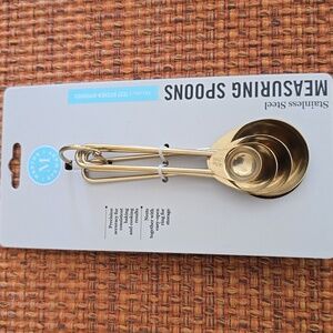 MARTHA STEWART BRAND STAINLESS STEEL MEASURING SPOONS